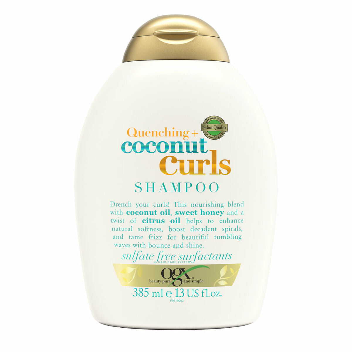 Shampoo for Curly Hair OGX COCONUT CURLS 385 ml