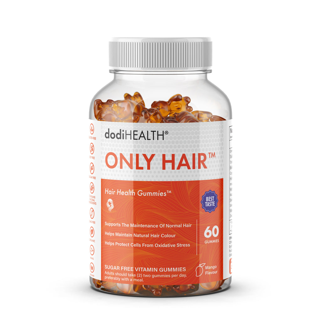Only Hair Gummies with Biotin & Copper - Sugar-Free UK